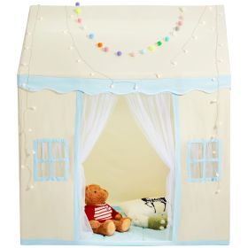 Kids Play Tent, Kids Tent for Kids 1-5 Years Old, Toddler Tent with Mat and Tent Lamp, Tent for Kids with Windows for Indoor and Outdoor